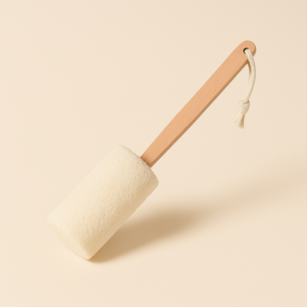 Brosse Exfoliante Corps – Loofah Naturel